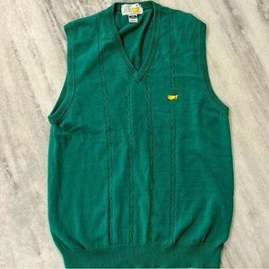 Vintage Masters Cotton Golf Sweater Vest size Large
